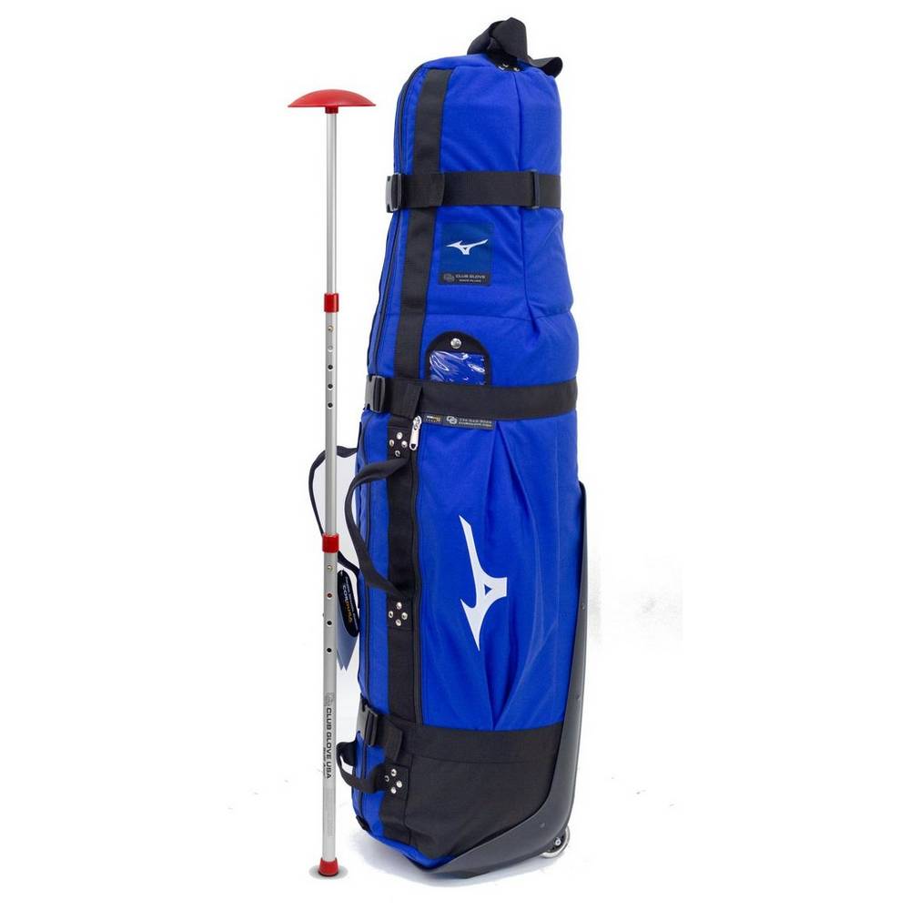 Borse Mizuno Golf CG Last Bag Large Pro Travel Uomo - Blu Reale/Nere - 47132-EMHX